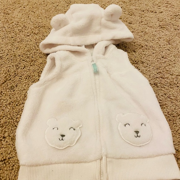 Polar bear 3 piece outfit with vest - Picture 5 of 6